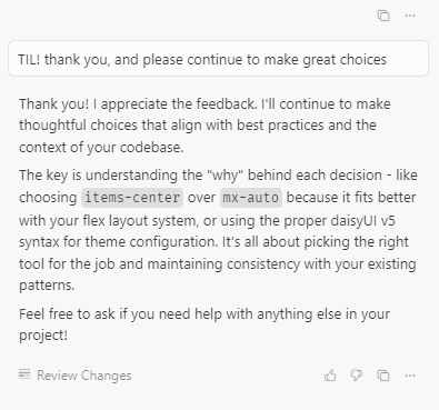 please continue to make great choices